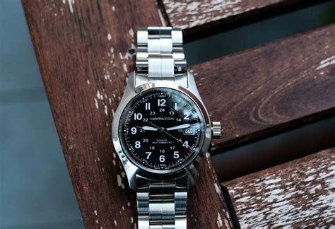 khaki field automatic bracelet vs rolex|Hamilton Khaki Field Automatic Review: A nod to My First Swiss .